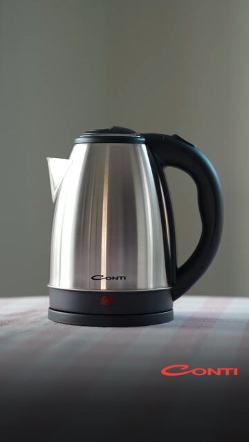 Hız, şıklık ve güç bir arada! ⚡🫖

Conti CK-280 Zenith Çelik Kettle'ın 1500 Watt gücü ile suyunuz saniyeler içinde kaynıyor. Çayınız, kahveniz, anınız tam zamanında hazır. Mutfağınıza hem estetik hem performans katın.

#Conti #ContiHepSeninle