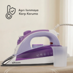 Conti CU-3388 Sensitive 2600 Watt Buharlı Ütü Mor - Görsel 2