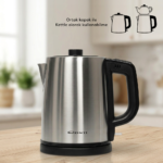 Conti CTM-125 Tealine Çelik Çaycı İnox - Görsel 3