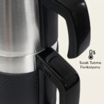 Conti CTM-130 Dempro Cover Çelik Çaycı İnox - Görsel 3