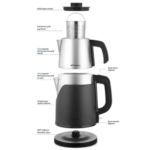 Conti CTM-130 Dempro Cover Çelik Çaycı İnox