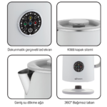 Conti CK-300 Therma Su Isıtıcı Kettle Beyaz