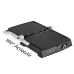 Conti CG-320 Bestost 2000 Watt Izgara ve Tost Makinesi Siyah