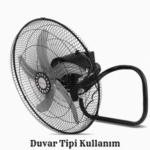 Conti CSF-409 Ayaz 18 İnç 3 Kademeli Ayaklı Vantilatör duvar tipi kullanım