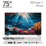 Conti CT75OG300U 75" 4K QLED UHD Frameless Google Tv