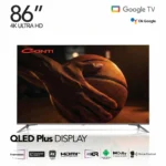 Conti 86inç 4K Ultra HD Televizyon Karşıdan Görsel