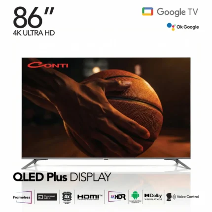 Conti 86inç 4K Ultra HD Televizyon Karşıdan Görsel