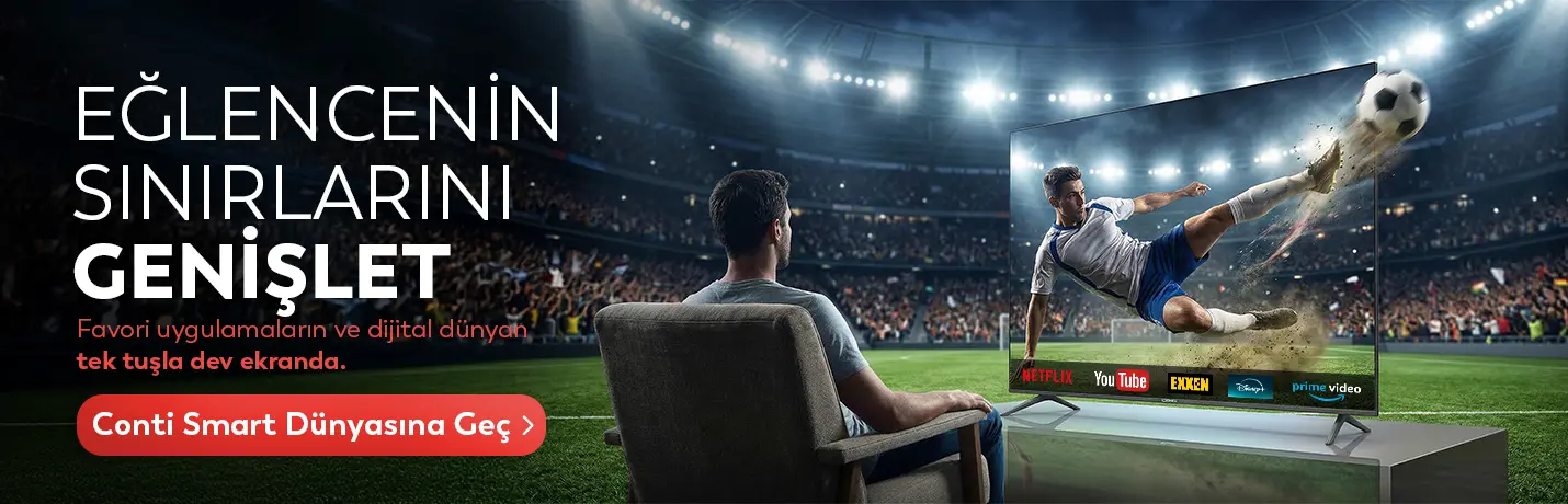 conti smart tv banner