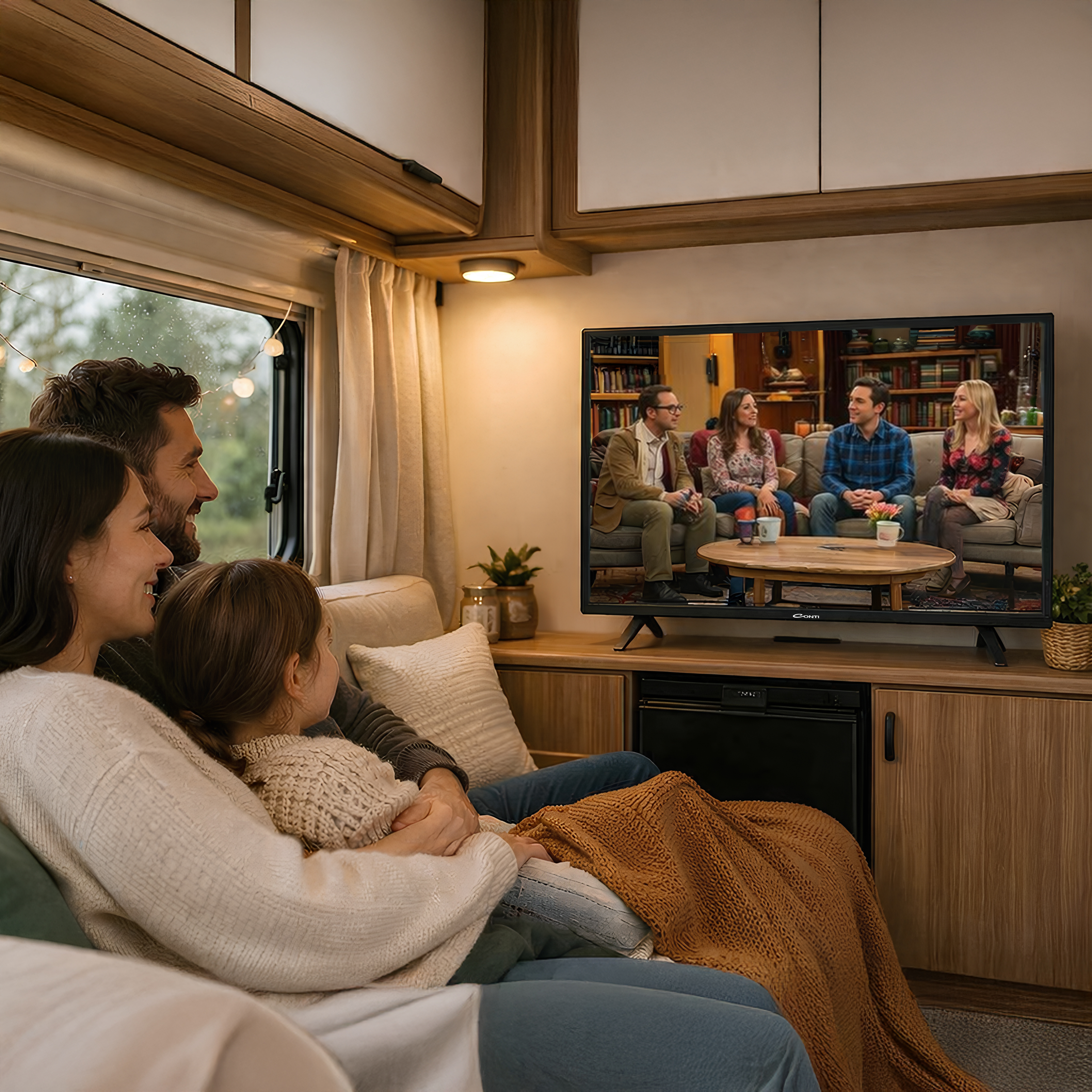 conti web sitesi anasayfa gorsel yenileme karavan tv kare